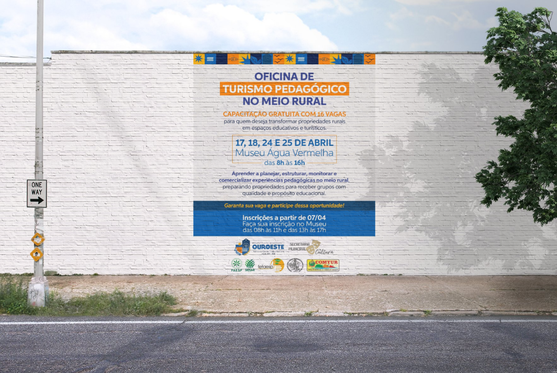 Mockup com banner do evento.