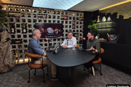 Foto do novo episódio do podcast.